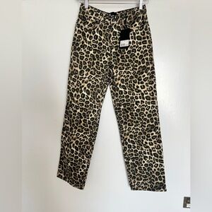 Kooples Leopard Print Pants- 25